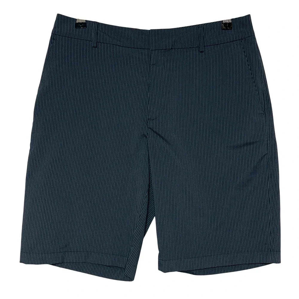 Under Armour Shorts Mens 32 Gray Pinstripe Performance Golf‎ Stretch 10